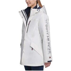 Tommy Hilfiger Women's 3 in 1 All Weather System Hooded Jacket Medium